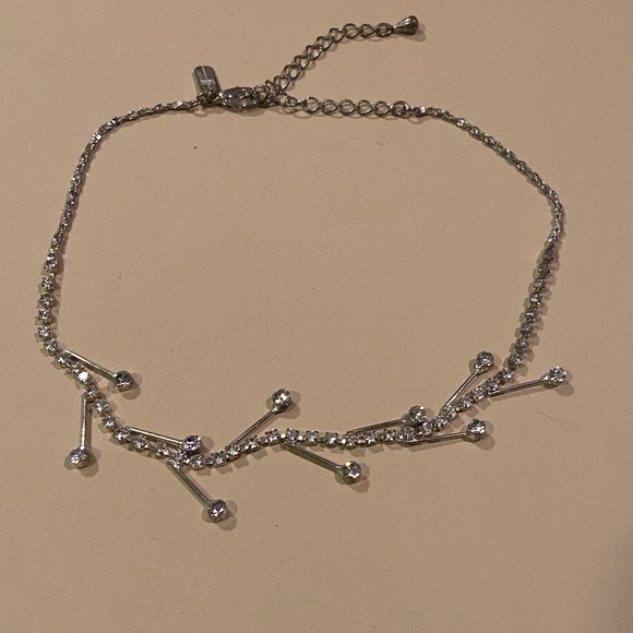 Used formal rhinestone chocker.